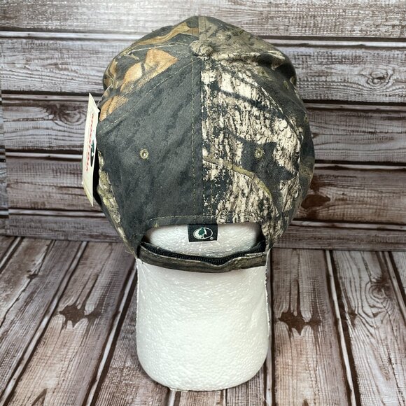 PEDERSON'S CASE IH Mossy Oak Ag Men's OS Camo Strapback Embroidered Cap Hat NWT - Picture 3 of 6